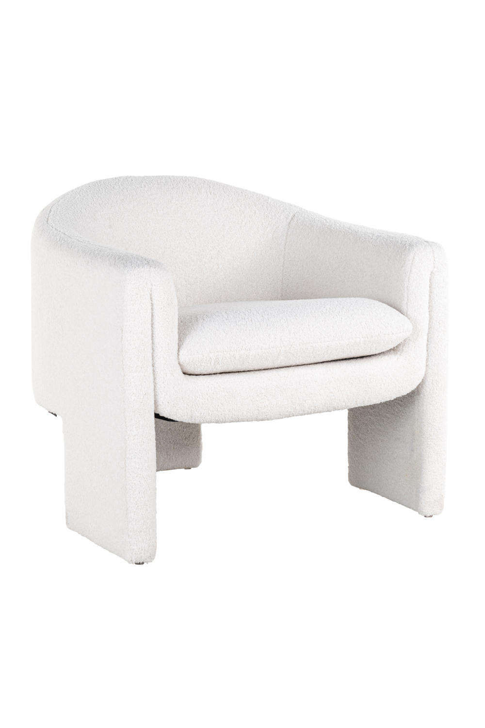 White Modern Easy Chair | OROA Charmaine | Oroa.com