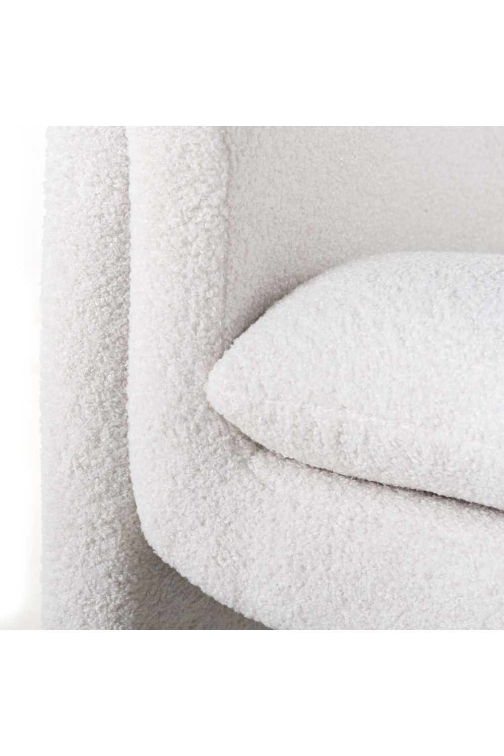 White Modern Easy Chair | OROA Charmaine | Oroa.com