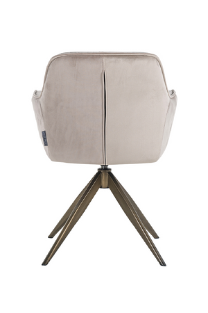 Upholstered Quadropod Swivel Chair | Richmond Interiors Aline | OROA.com