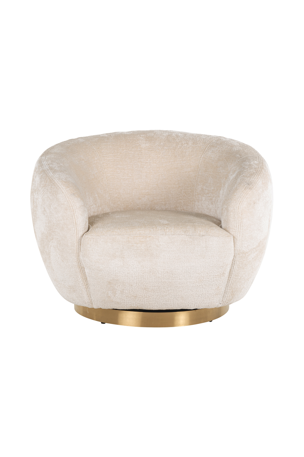 Upholstered Swivel Easy Chair Oroa Layla