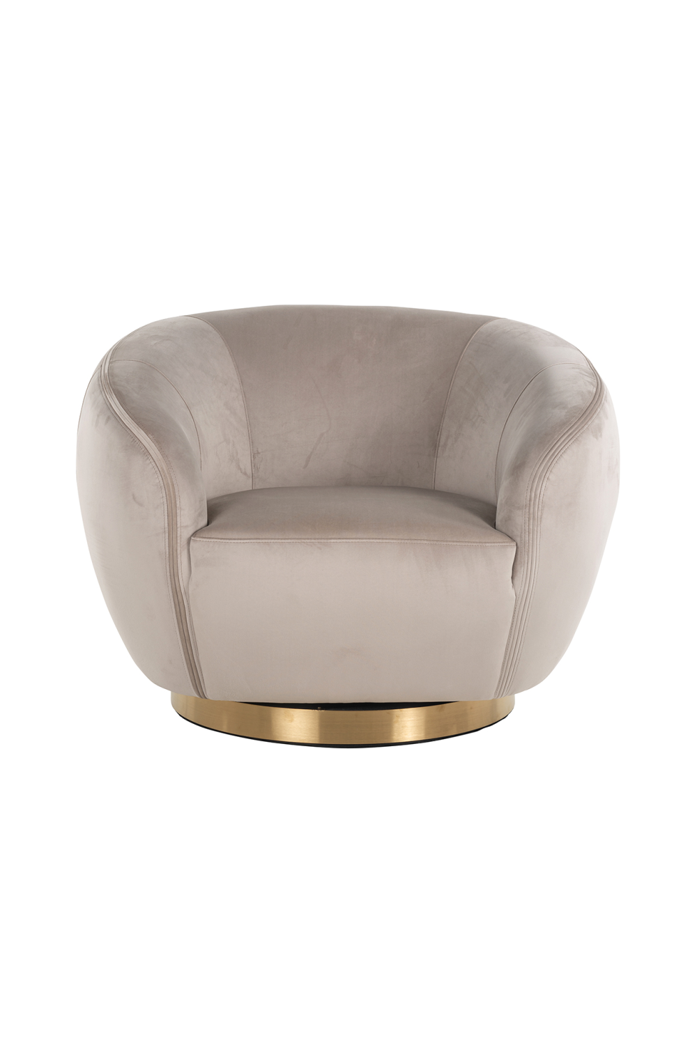 Upholstered Swivel Easy Chair | OROA Layla | OROA.com