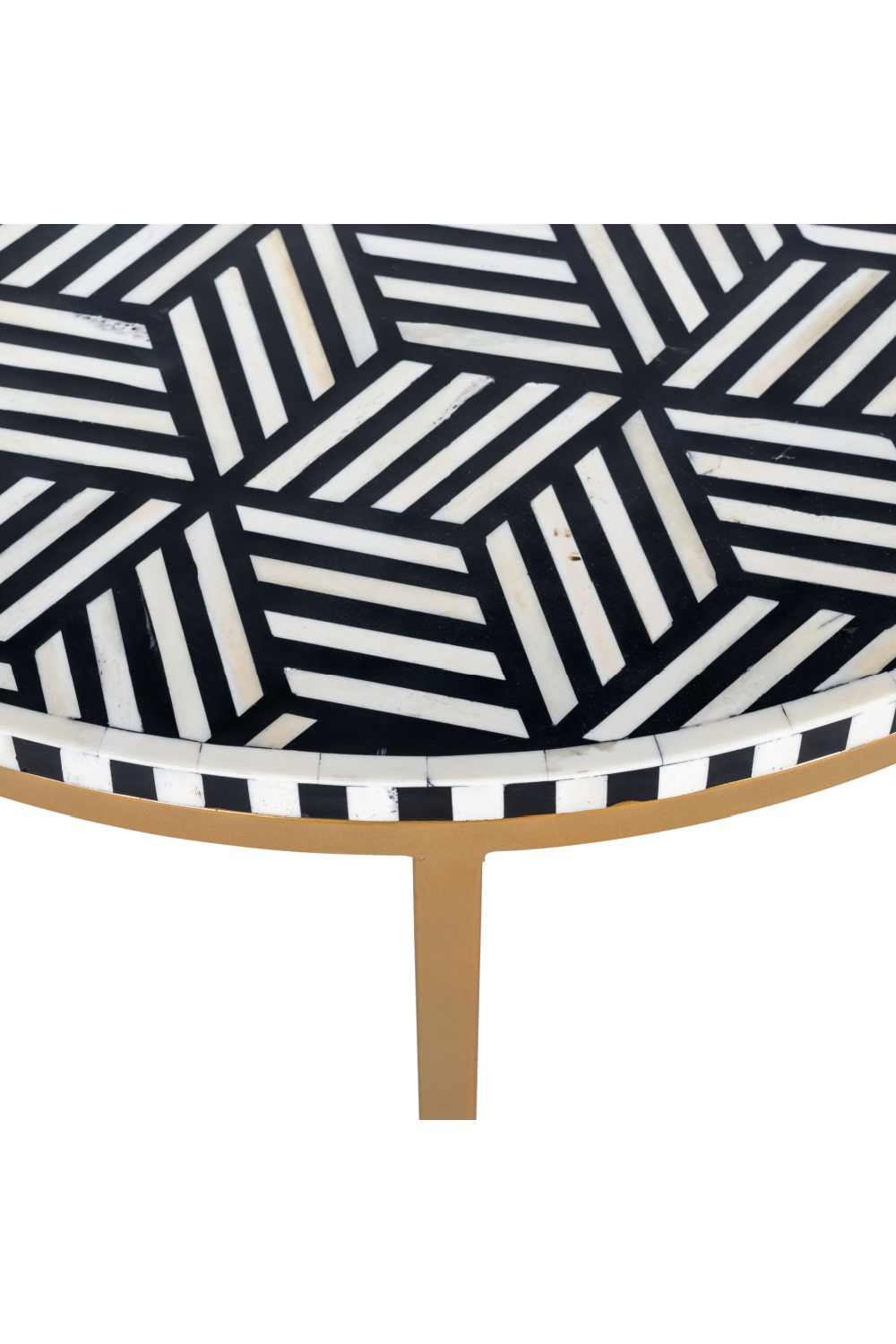 Round Patterned Coffee Table | OROA Bliss | Oroa.com