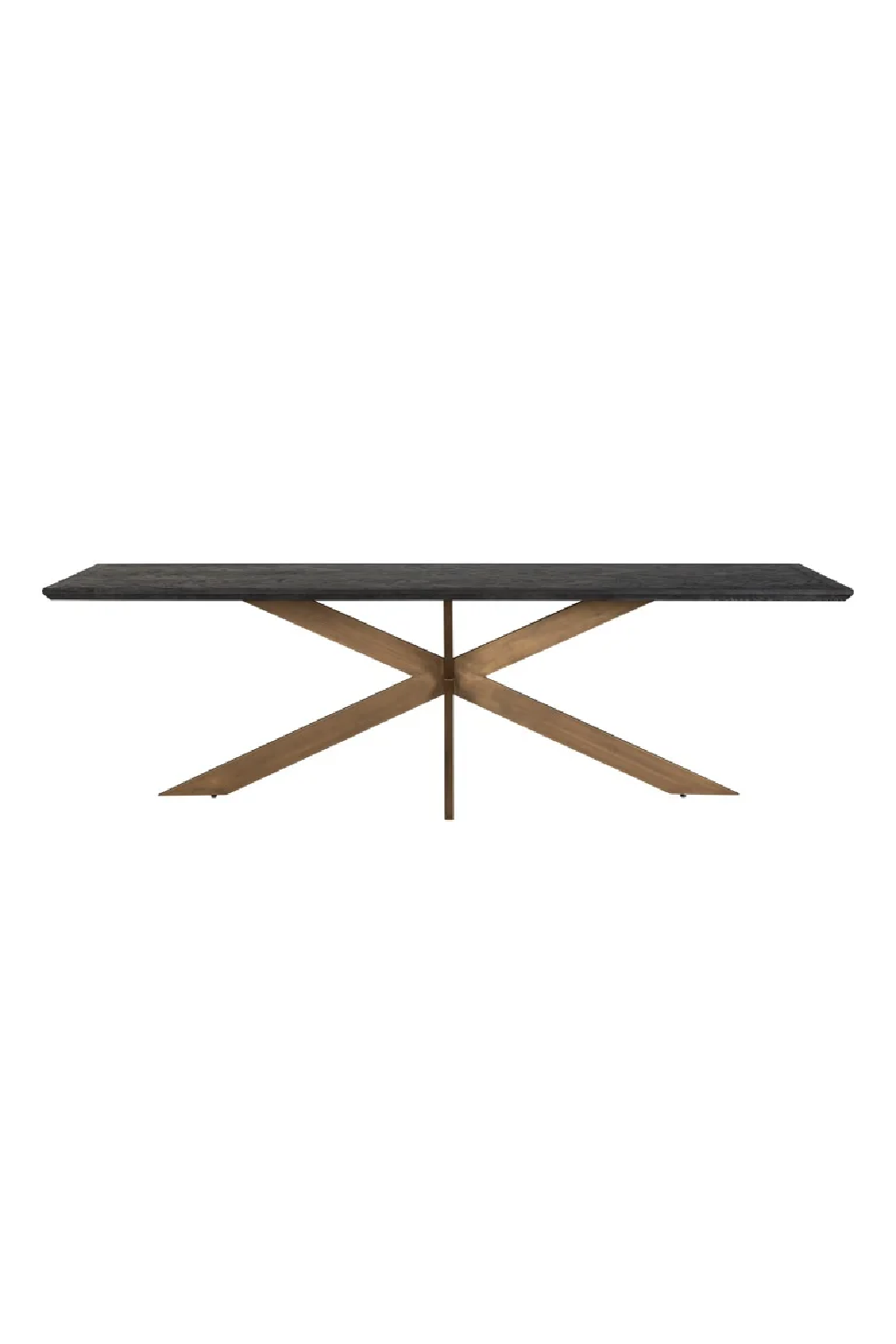 Black Rustic Dining Table | Richmond Interiors Blackbone | Oroa.com