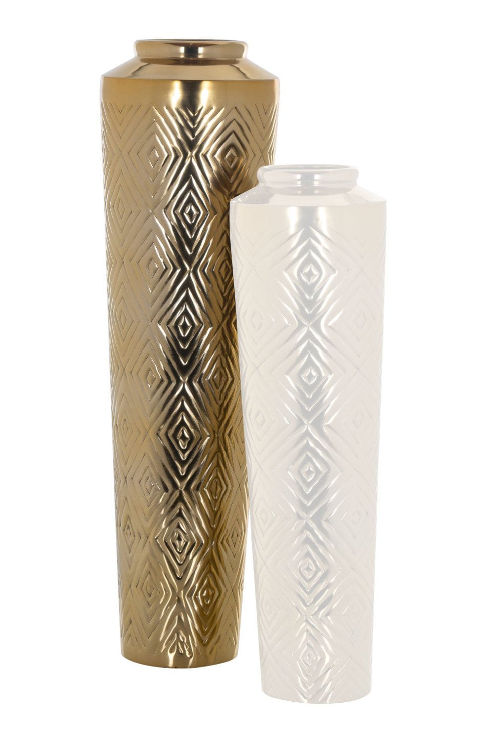 Gold Carved Vase | OROA Dana | Oroa.com