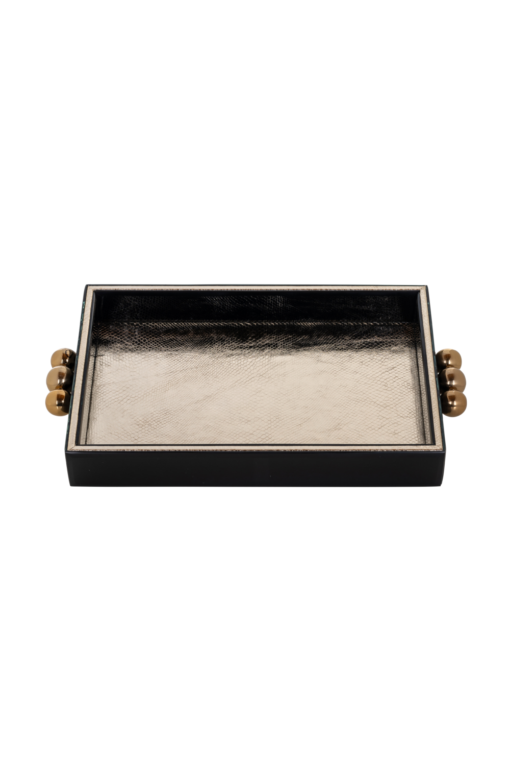 Black Modern Tray | Richmond Interiors Liv | OROA.com