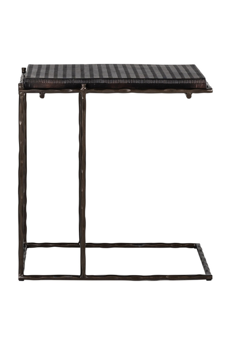 Black Aluminum Sofa Table | Richmond Interiors Ventana | Oroa.com