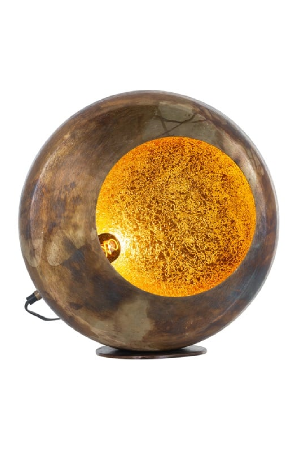 Circular Iron Table Lamp | OROA Lieke | Oroa.com