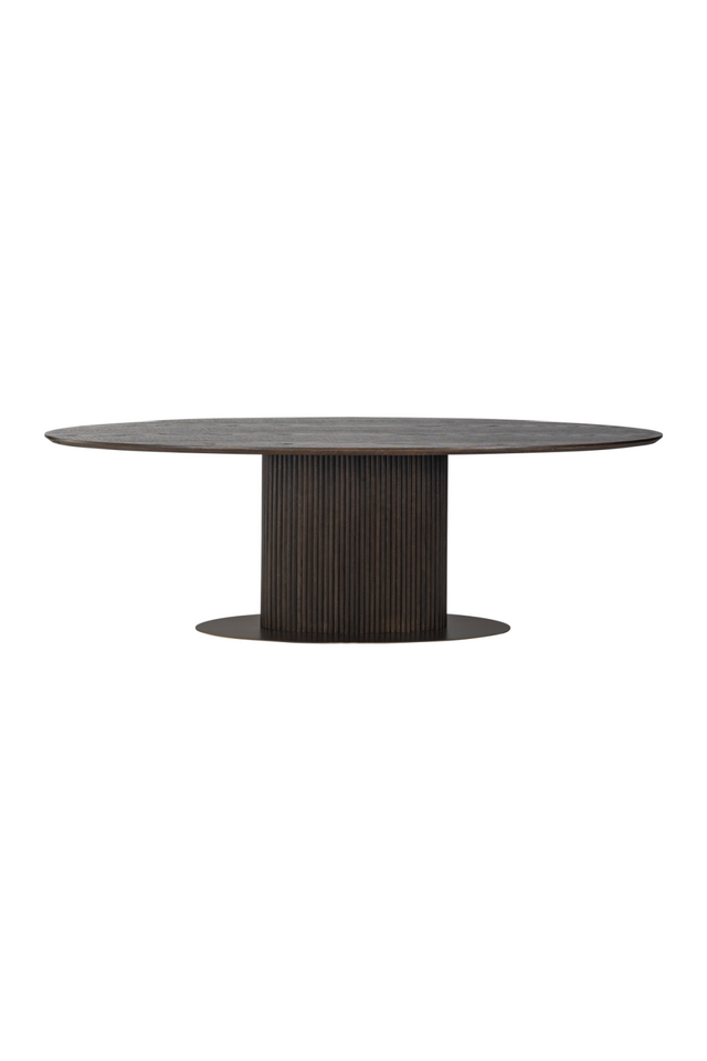 Contemporary Oval Dining Table | Richmond Interiors Luxor | Oroa.com