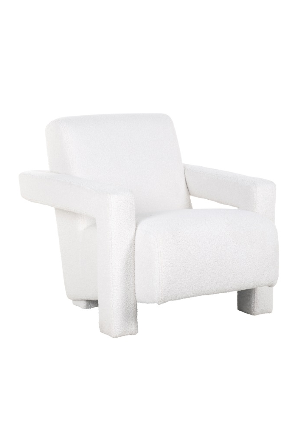 White Modern Lounge Chair | OROA Casey | Oroa.com