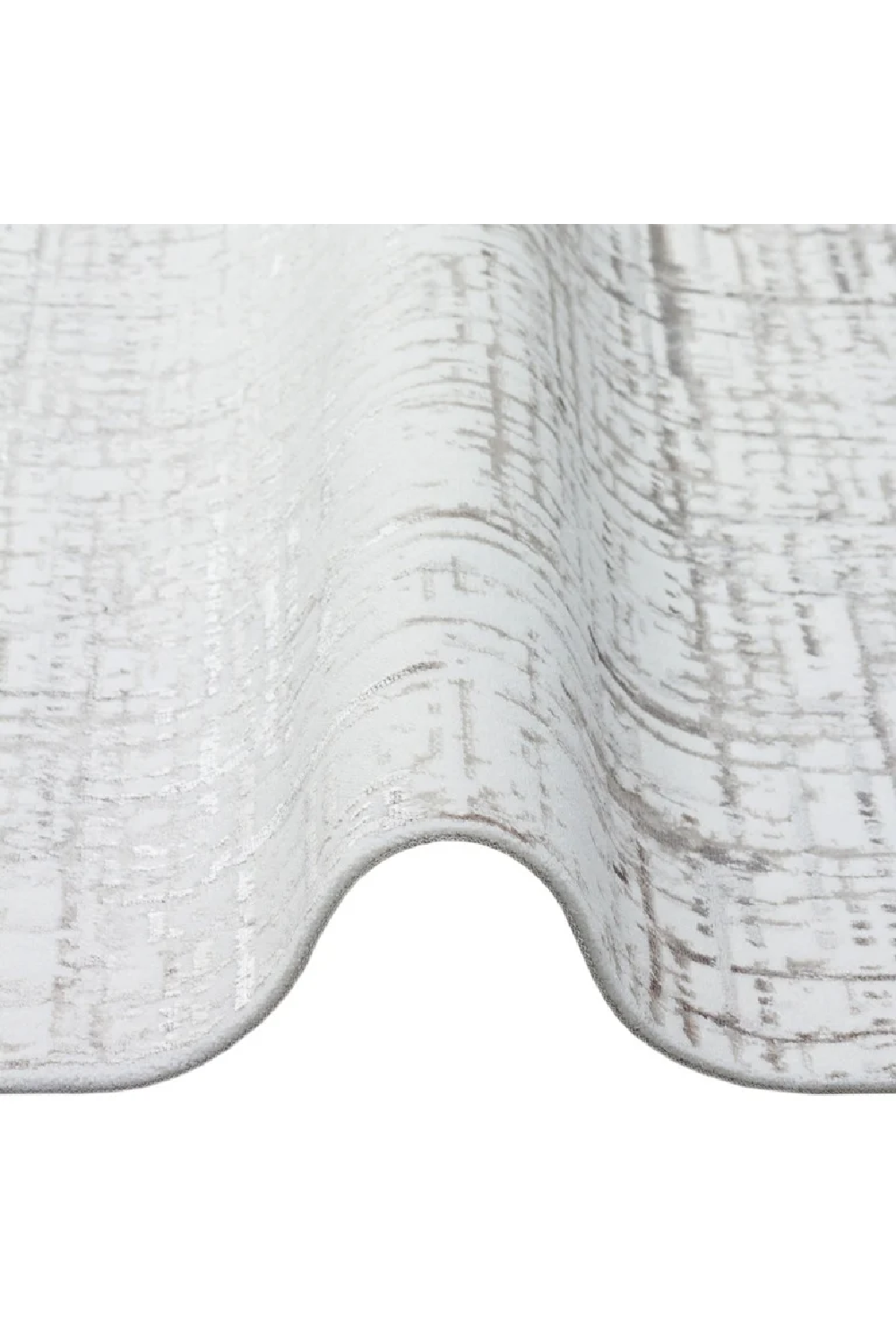 White Cotton Blend Rug | OROA Byblos | Oroatrade.com