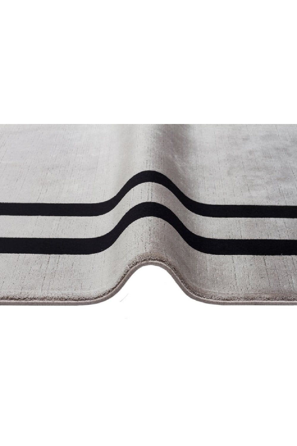 Gray Viscose Contemporary Rug 6'5" x 10 | OROA Tula | Oroa.com