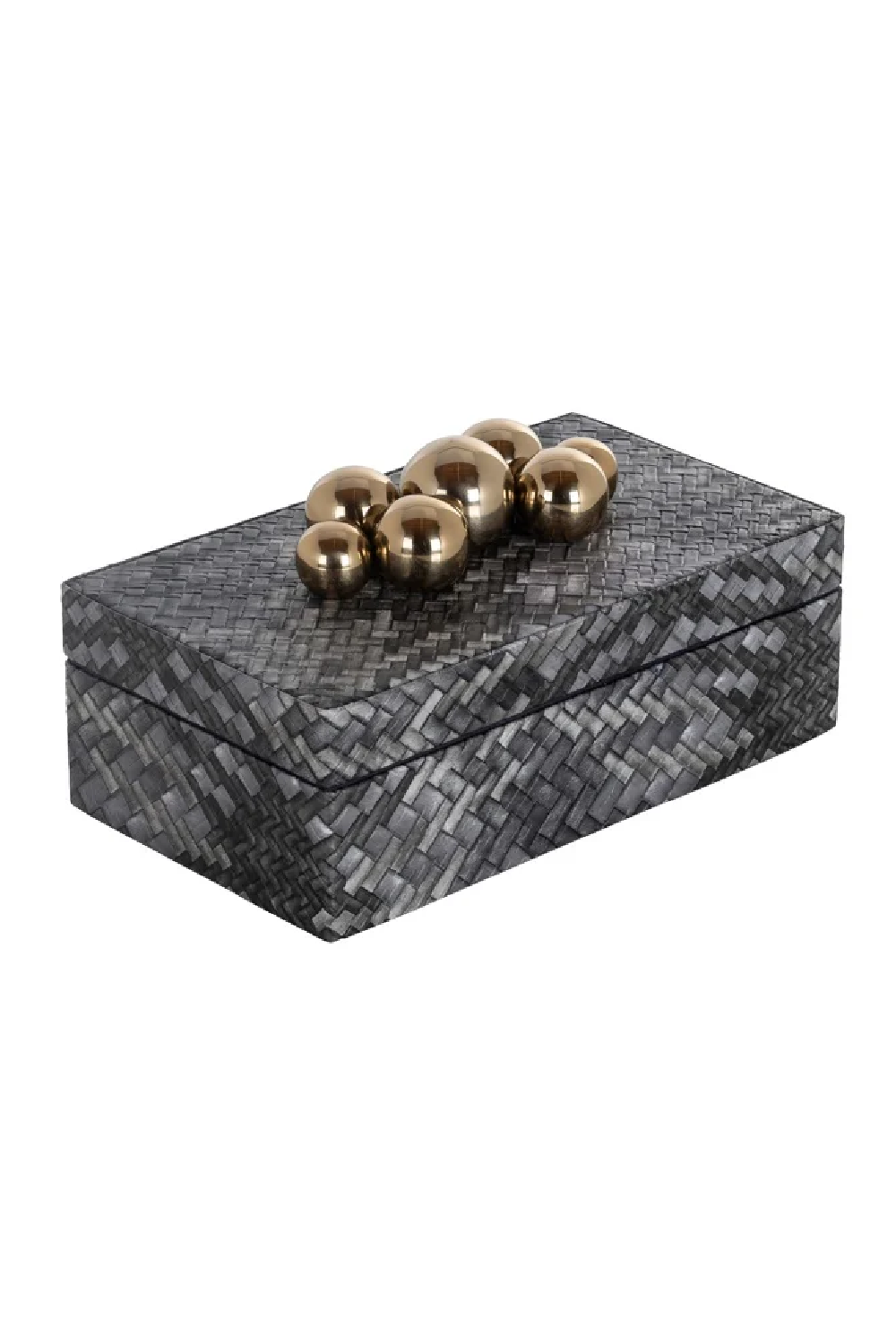 Gray Contemporary Jewellery Box | OROA Myrth | Oroa.com