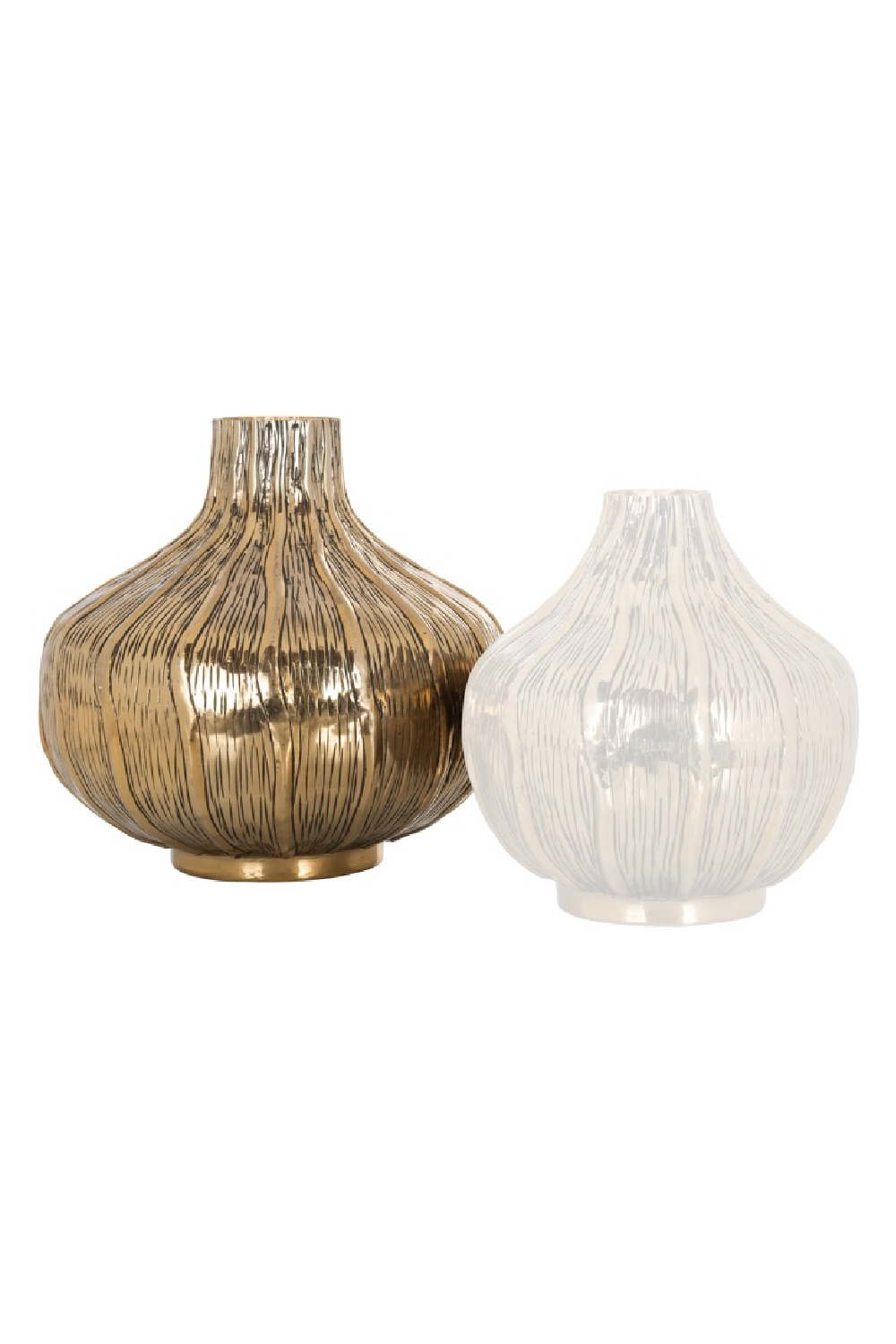 Aluminum Gold Bud Vase | OROA Aliyah | Oroatrade.com