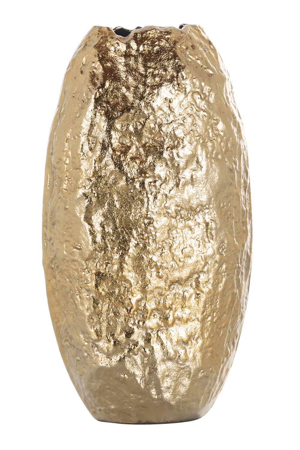 Gold Rustic Textured Vase | OROA Liona | Oroa.com