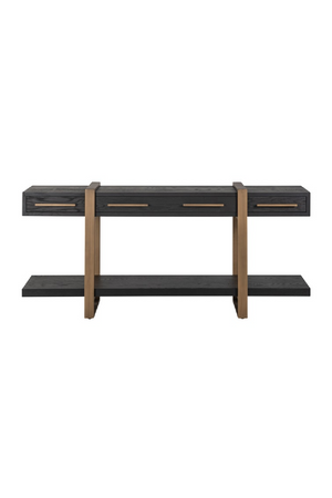 Contemporary Black Oak Sideboard | Richmond Interiors Cambon | Oroa.com