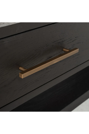 Black Oak 3-Drawer TV Unit | Richmond Interiors Cambon | Oroa.com