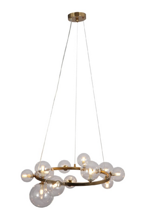 Glass Orbs Hanging Lamp | Richmond Interiors Yosie | Oroatrade.com