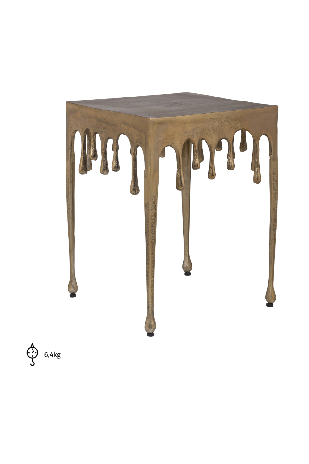 Vintage Brass End Table | OROA Drops | Oroa.com