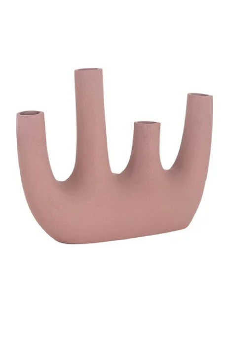 Pink Aluminum Modern Vase | Richmond Interiors Jody | Oroa.com