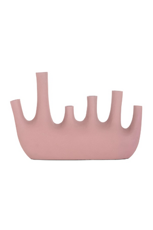 Pink Aluminum Modern Vase | Richmond Interiors Jody | Oroa.com