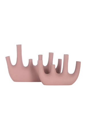 Pink Aluminum Modern Vase | Richmond Interiors Jody | Oroa.com