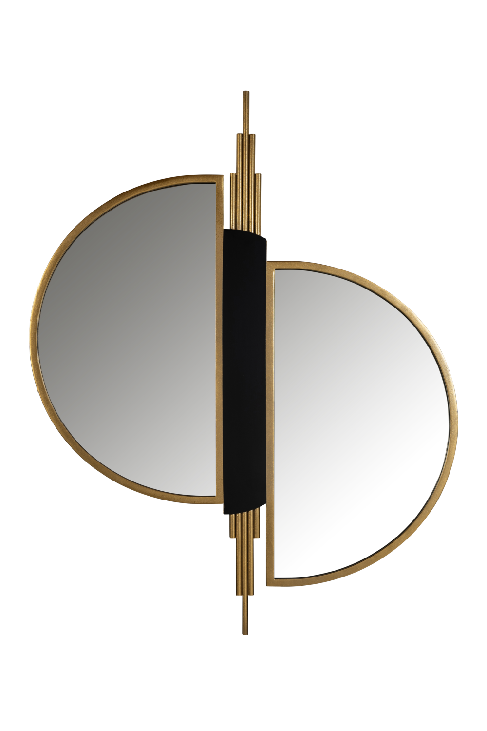 Brushed Gold Decorative Mirror | Richmond Interiors Adelyn | Oroa.com