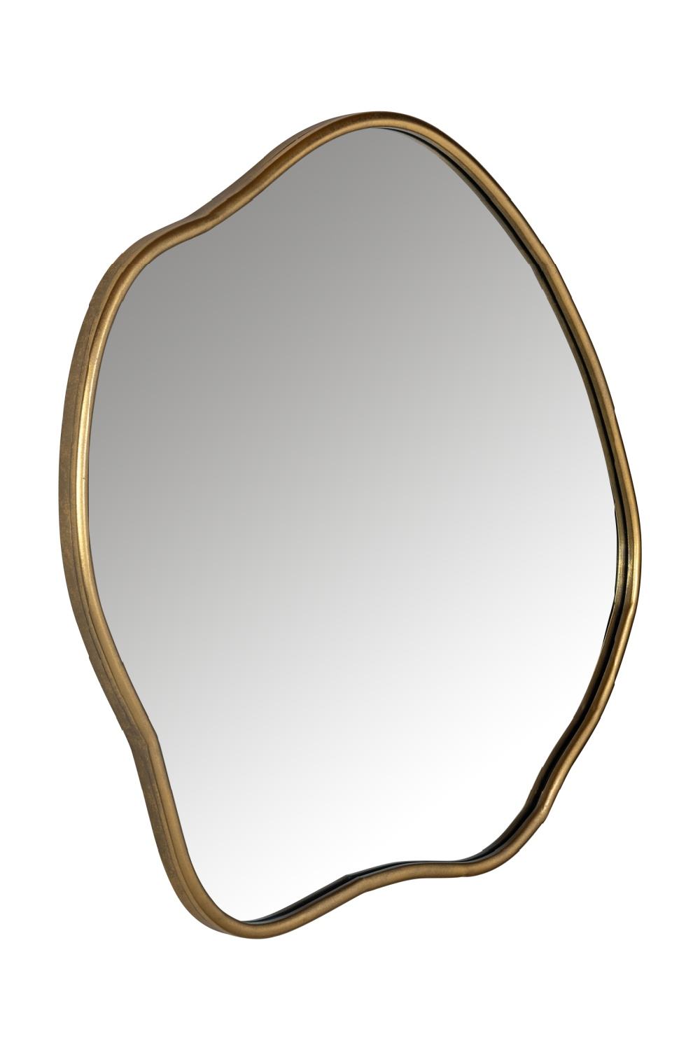 Organic-Shaped Gold Mirror | OROA Allyson | Oroatrade.com