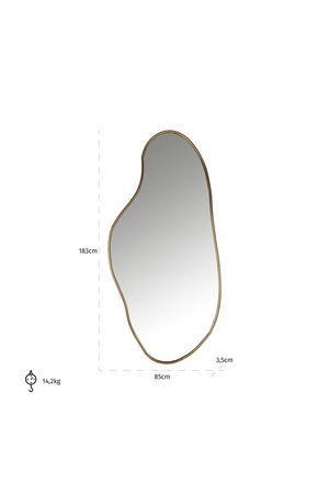 Free-Form Golden Mirror | Richmond Interiors Alton | Oroa.com