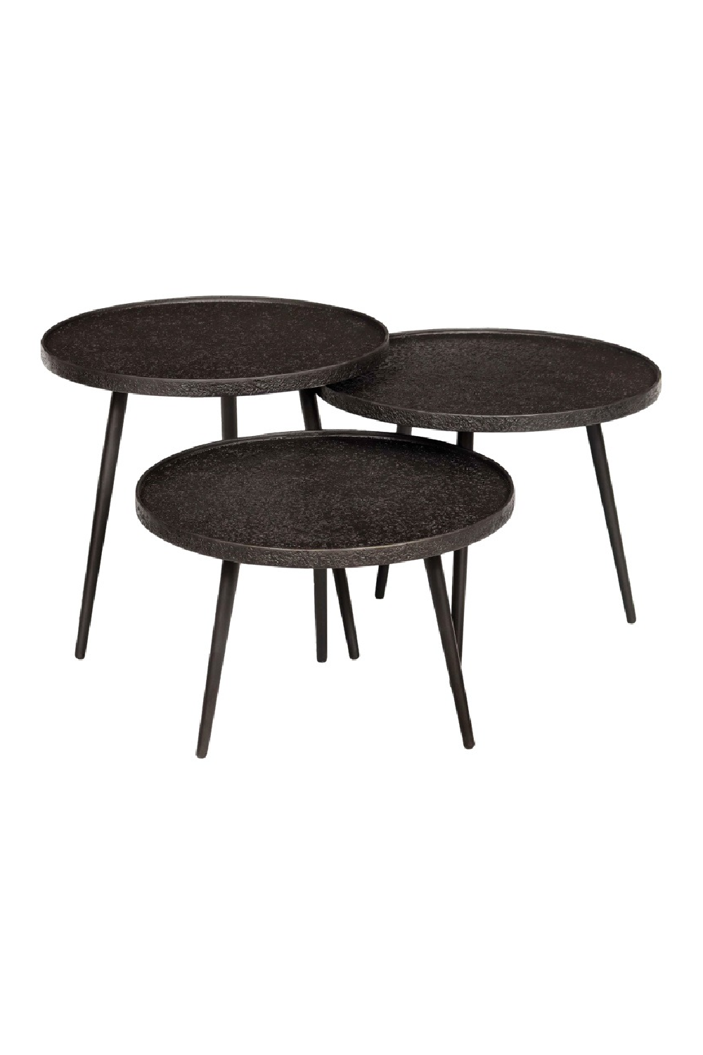 Round Tripod Coffee Table Set (3) | Richmond Interiors Oxford | Oroa.com