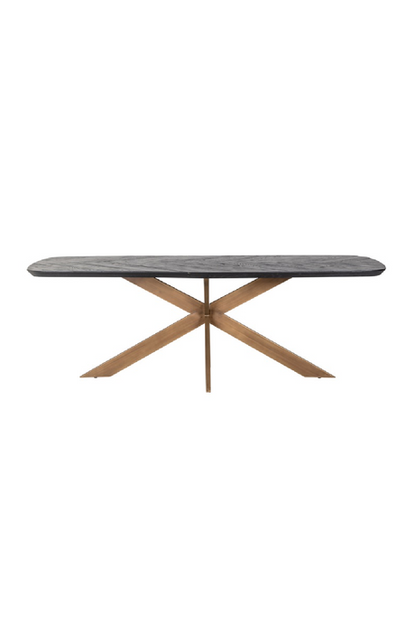 Black Oak Dining Table | Richmond Interiors Hayley | Oroa.com