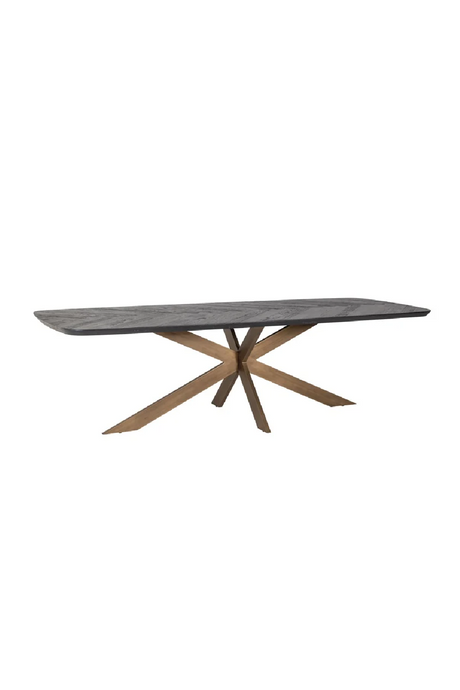   Black Oak Dining Table | Oroa.com