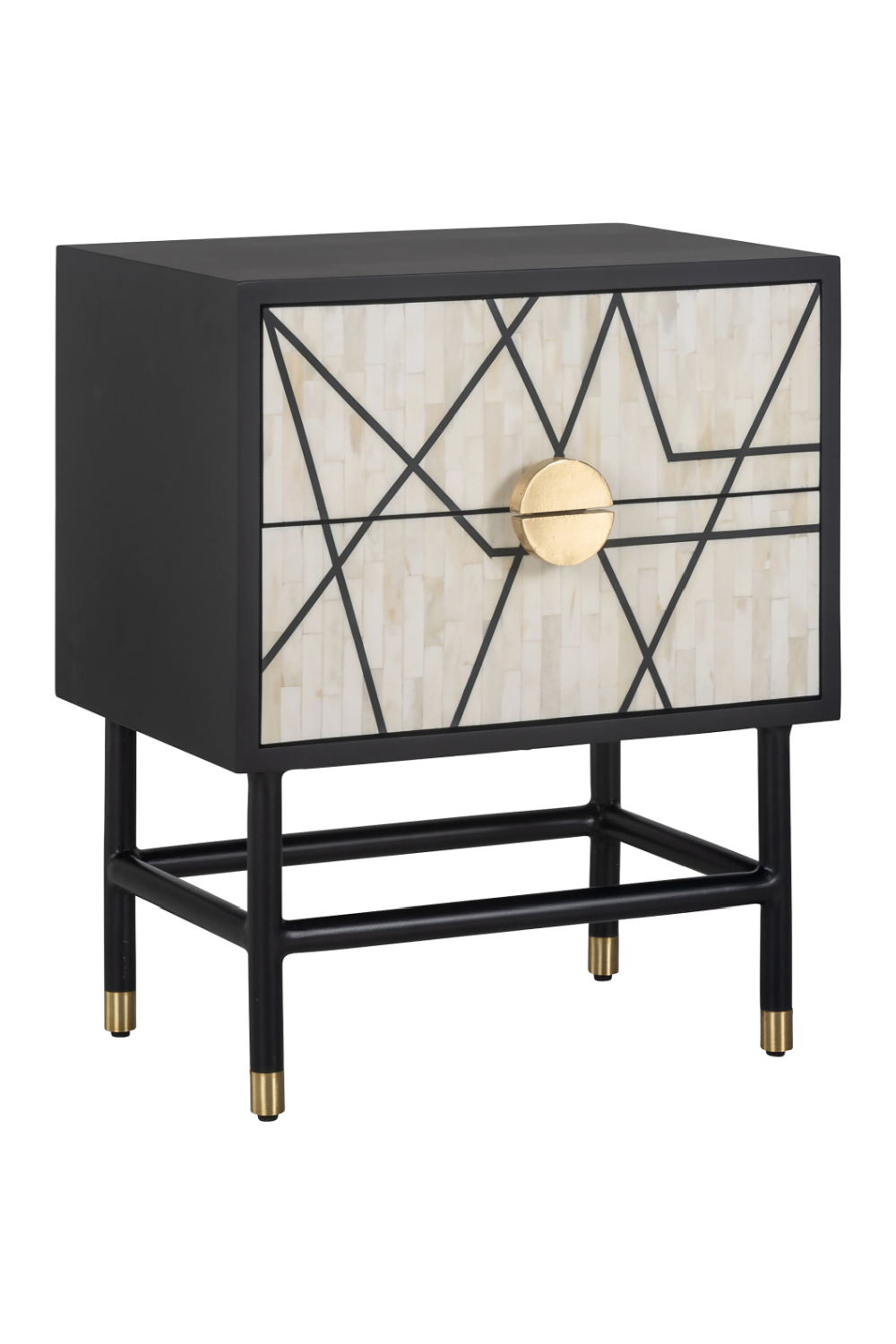 Wooden Contemporary Nightstand | Richmond Interiors Novas | Oroa.com