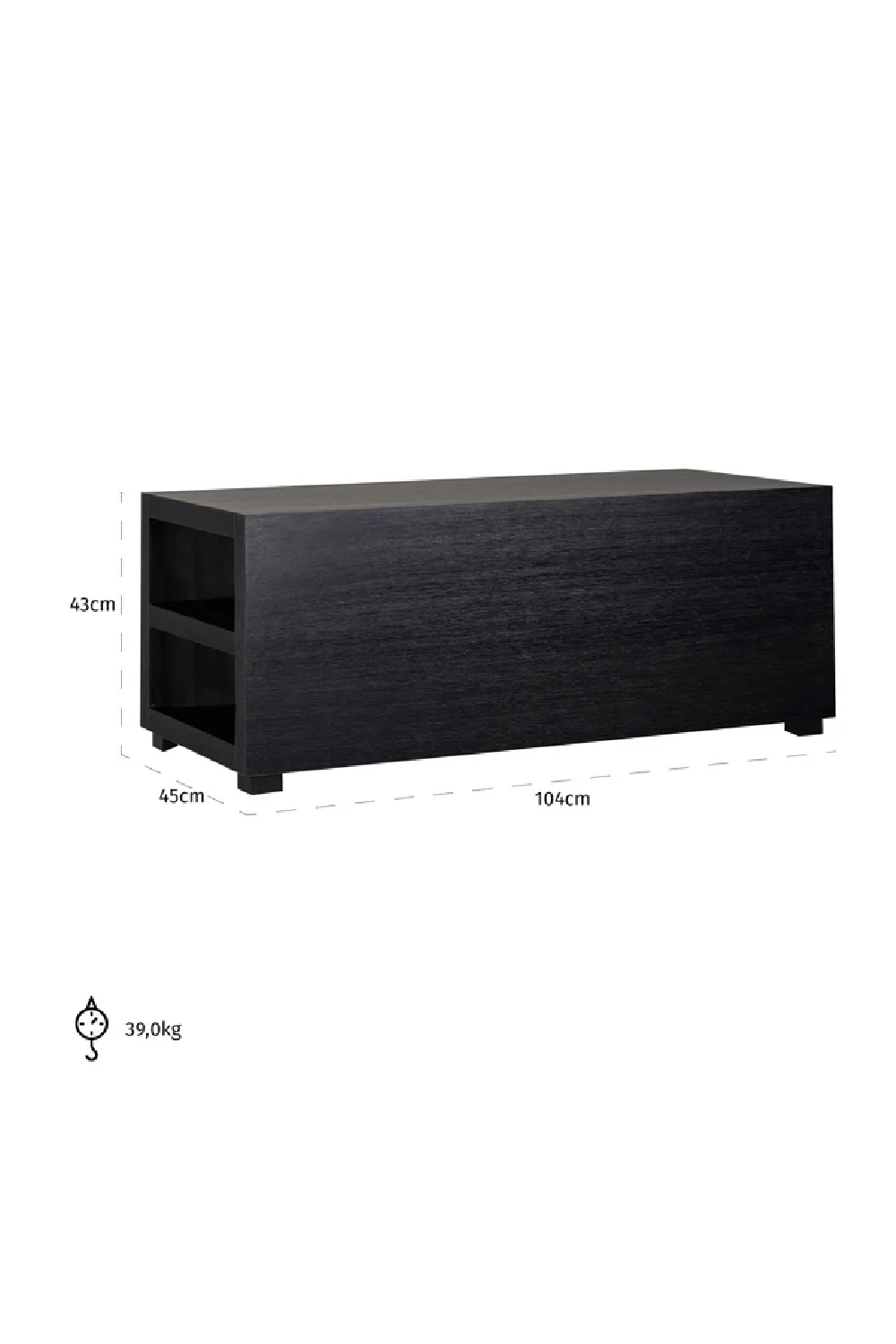 Black Oak Sofa Element | Richmond Interiors Oakura | Oroa.com