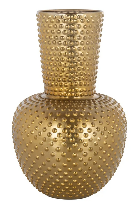 Gold Studded Vase | Richmond Interiors Nola | Oroa.com