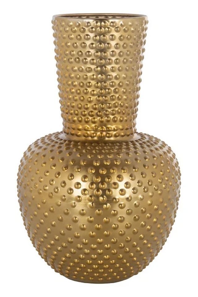 Gold Studded Vase | Richmond Interiors Nola | Oroa.com