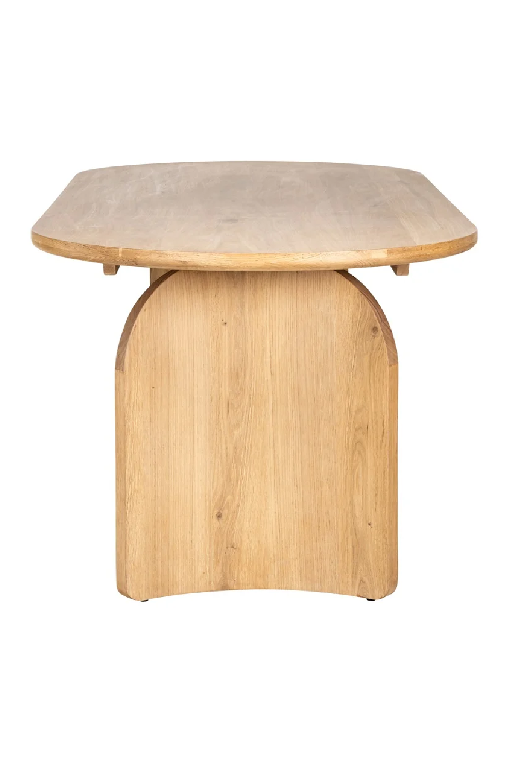 Natural Oak Organic Dining Table | OROA Fairmont | Oroatrade.com