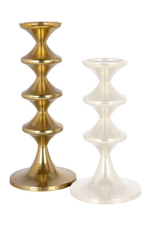 Gold Tiered Candle Holder | Richmond Interiors Ayden | Oroa.com