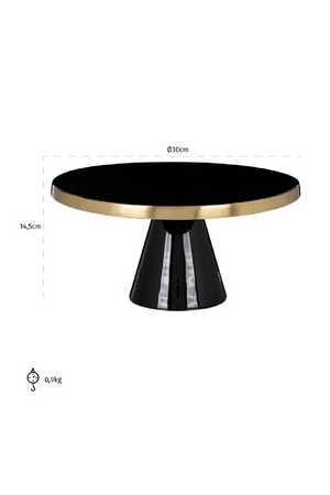 Black Iron Cakeplate | Richmond Interiors Elena | Oroa.com