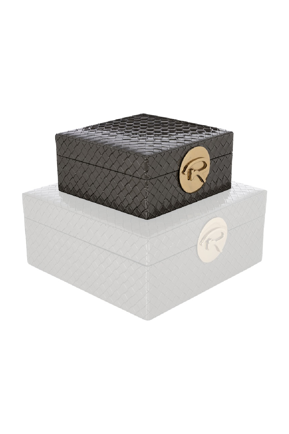 Dark Gray Jewelry Box | OROA Rosaly | Oroa.com