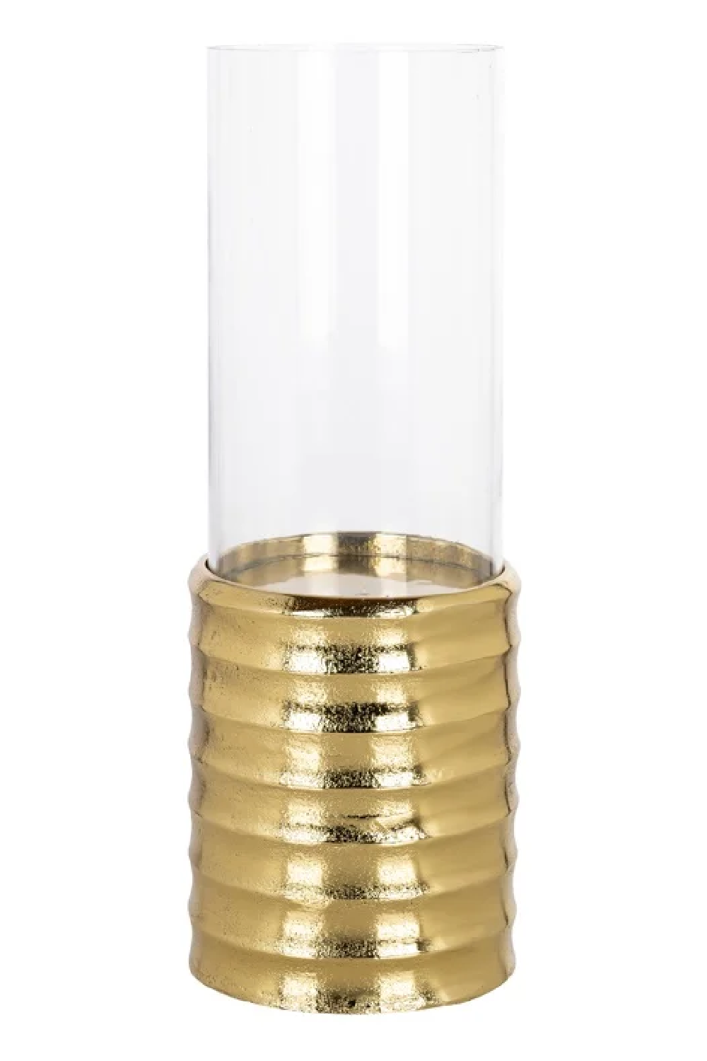 Gold Aluminium Base Hurricane | Richmond Interiors Bodil | Oroa.com