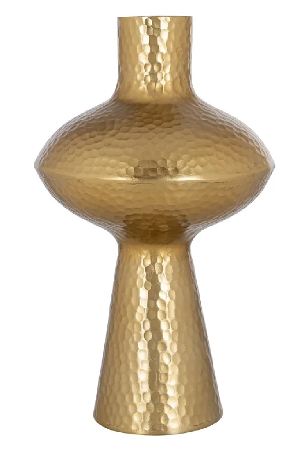 Gold Organic-Shaped Vase | OROA Caitlyn | Oroa.com