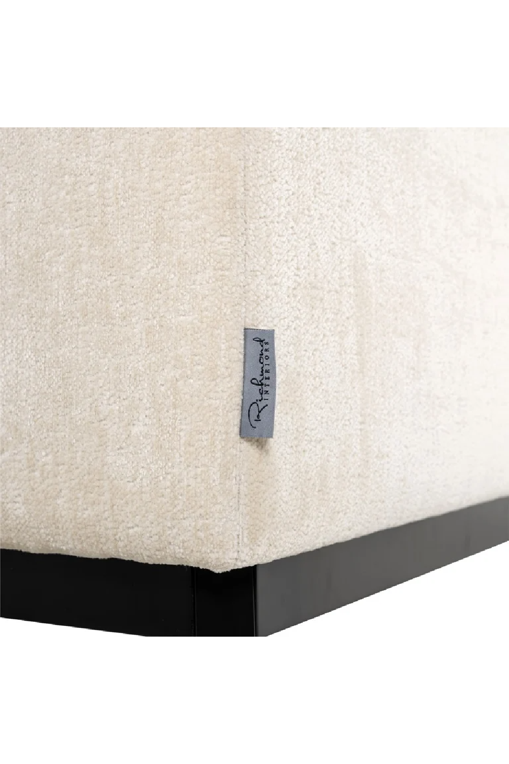 White Chenille Easy Chair | Richmond Interiors Beaudy | Oroa.com