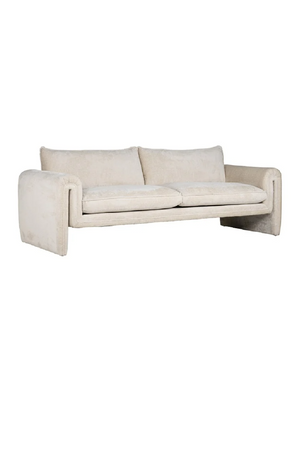 White Chenille Modern Sofa | Richmond Interiors Sandro | Oroa.com