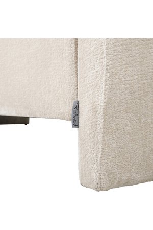 White Chenille Modern Sofa | Richmond Interiors Sandro | Oroa.com