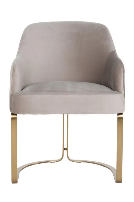  Velvet Modern Accent Chair | Richmond Interiors Hadley | Oroa.com
