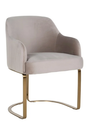  Velvet Modern Accent Chair | Richmond Interiors Hadley | Oroa.com