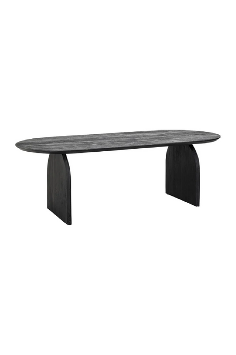 Black Mango Wood Dining Table | Richmond Interiors Hudson | Oroa.com