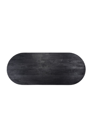 Black Mango Wood Dining Table | Richmond Interiors Hudson | Oroa.com