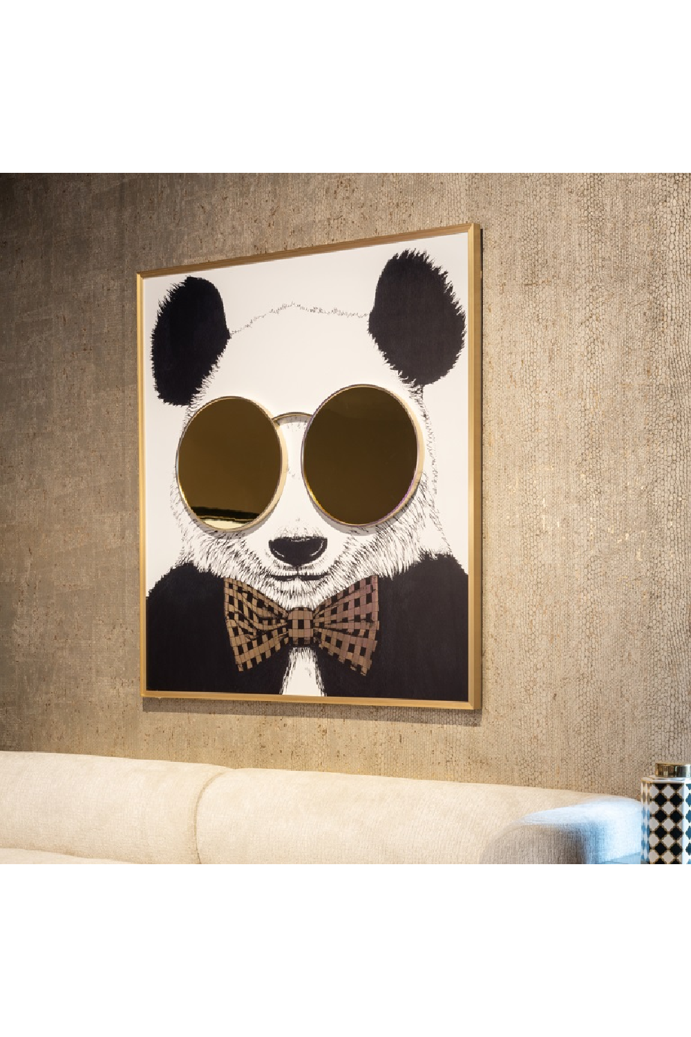 Modern Sketch Wall Art | OROA Panda | Oroa.com