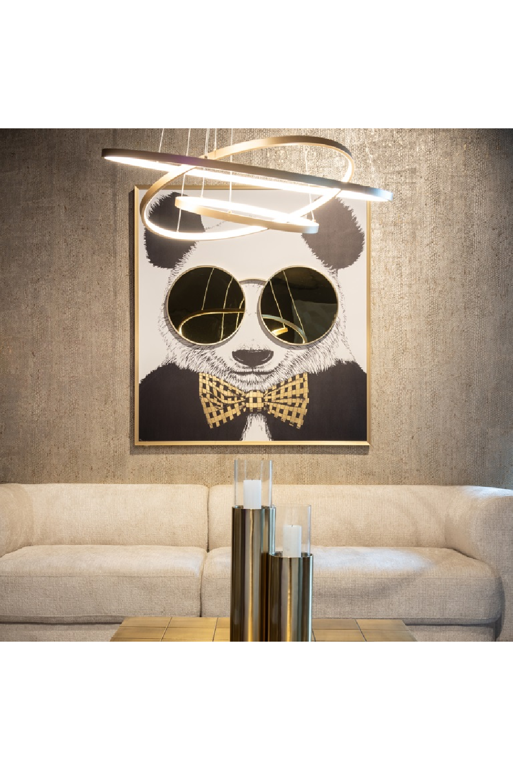 Modern Sketch Wall Art | Richmond Interiors Panda | Oroa.com